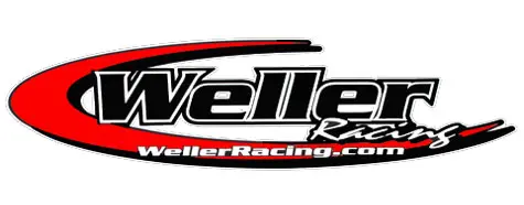 Logo for Weller Racing, one distributor Uncle Al's is a certified dealer of.