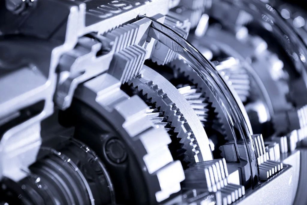 Closeup of a vehicle transmission, perfect for Uncle Al's professional transmission repair in Gladstone OR.